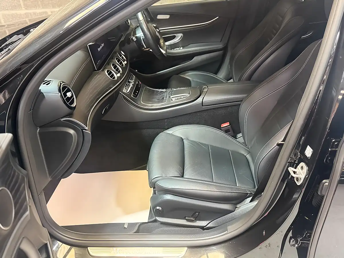 Used 2020 Mercedes-Benz E Class AMG Line Black - Interior and Exterior details 14