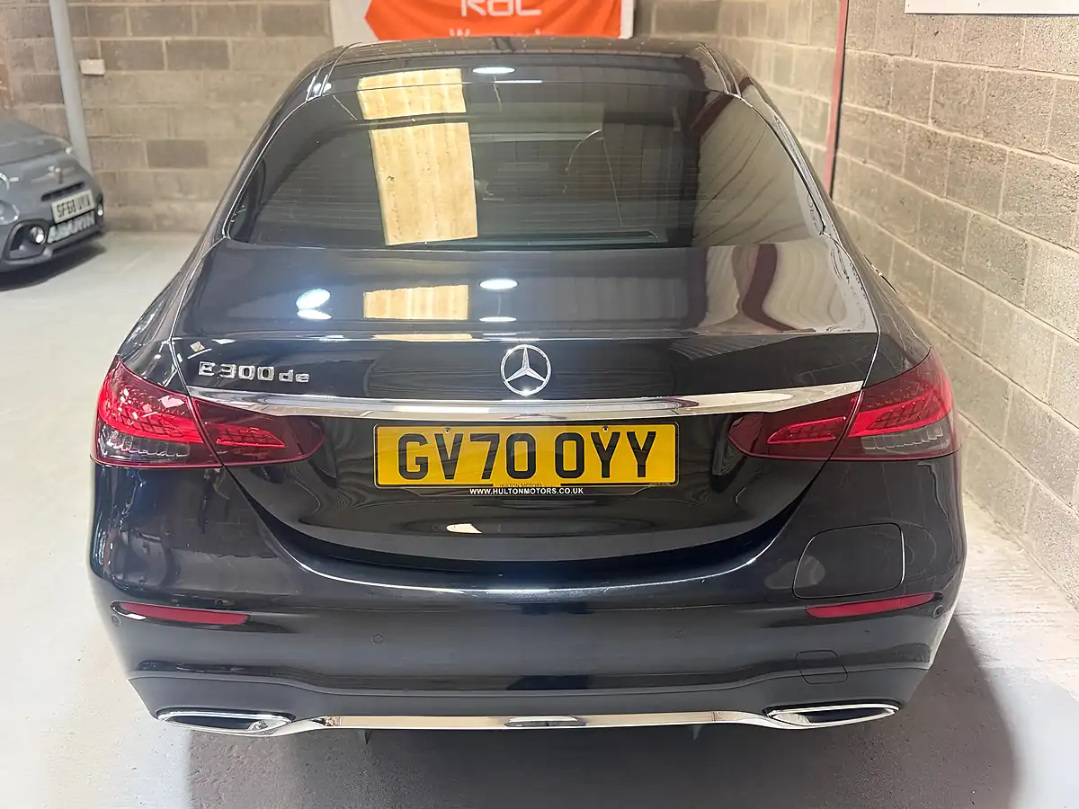 Used 2020 Mercedes-Benz E Class AMG Line Black - Interior and Exterior details 3