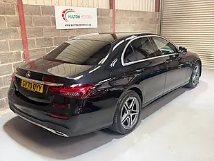 Used 2020 Mercedes-Benz E Class AMG Line Black - Interior and Exterior details 7