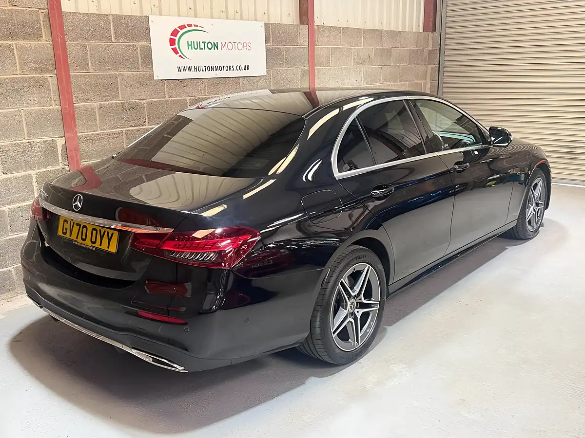 Used 2020 Mercedes-Benz E Class AMG Line Black - Interior and Exterior details 7