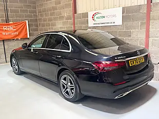 Used 2020 Mercedes-Benz E Class AMG Line Black - Interior and Exterior details 8