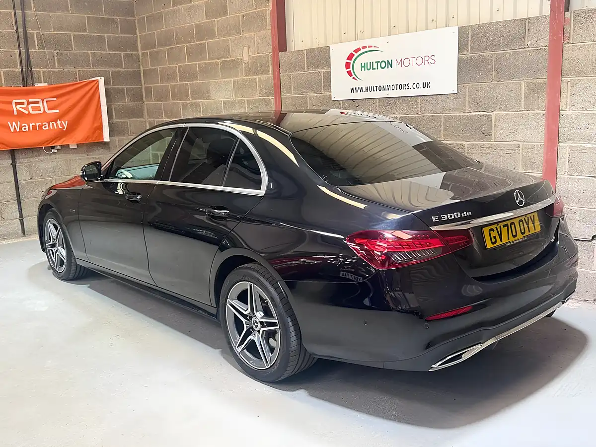 Used 2020 Mercedes-Benz E Class AMG Line Black - Interior and Exterior details 8