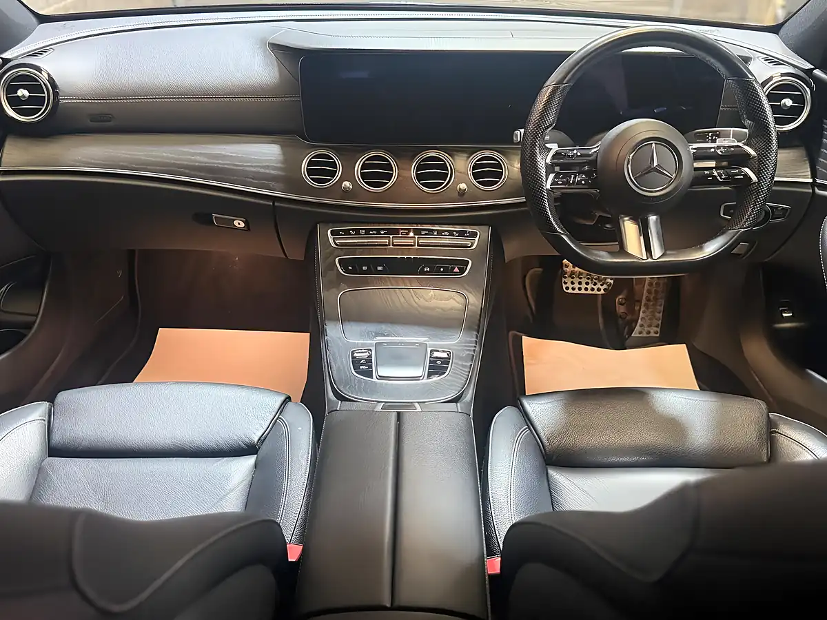 Used 2020 Mercedes-Benz E Class AMG Line Black - Interior and Exterior details 9