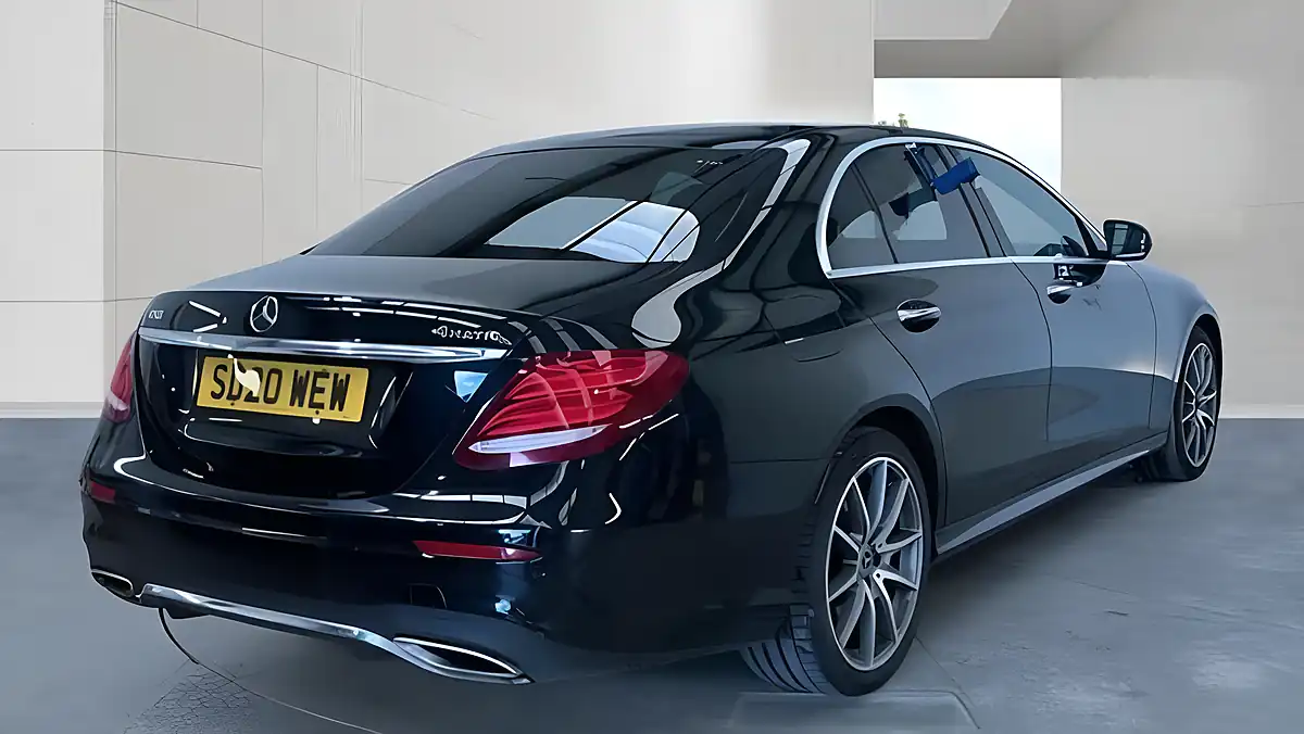Used 2020 Mercedes-Benz E Class AMG Line Edition (premium Plus) Black - Interior and Exterior details 4