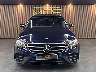 Used 2020 Mercedes-Benz E-Class AMG Line Night Edition Blue - Interior and Exterior details 2