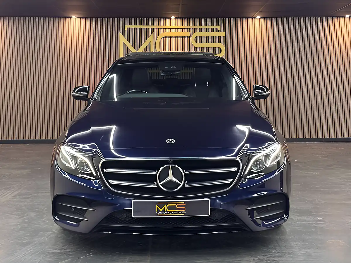 Used 2020 Mercedes-Benz E-Class AMG Line Night Edition Blue - Interior and Exterior details 2