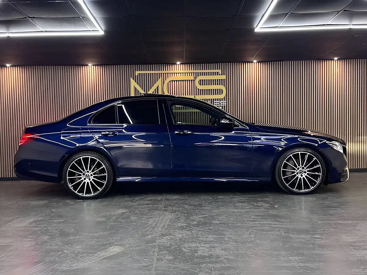 Used 2020 Mercedes-Benz E-Class AMG Line Night Edition Blue - Interior and Exterior details 5