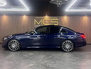 Used 2020 Mercedes-Benz E-Class AMG Line Night Edition Blue - Interior and Exterior details 8