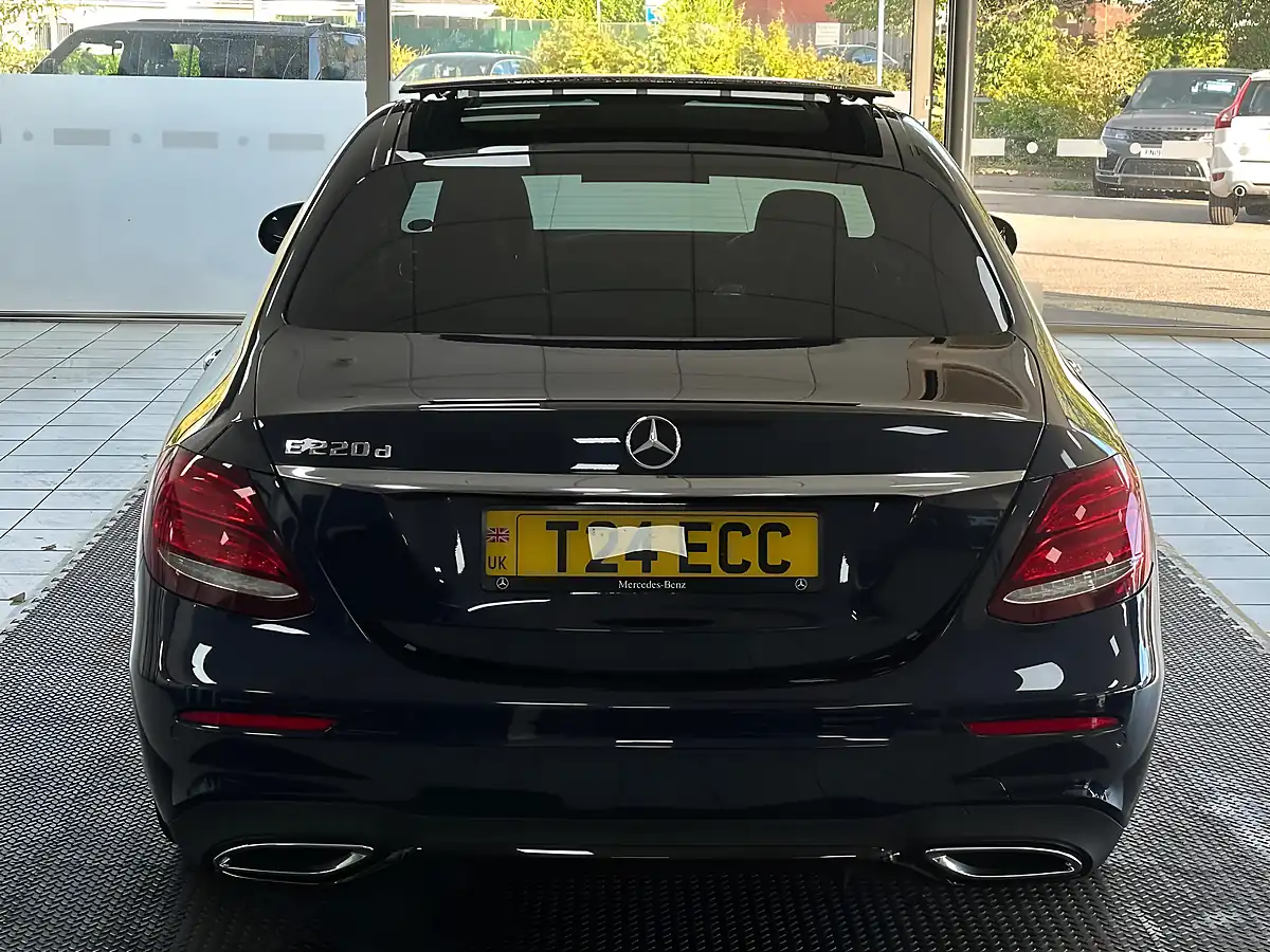 Used 2020 Mercedes-Benz E Class AMG Line Night Edition (premium Plus) Blue - Interior and Exterior details 10