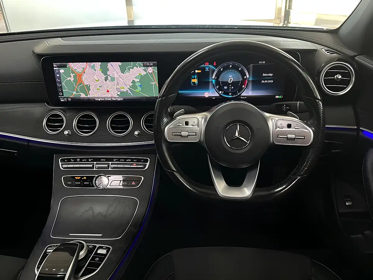 Used 2020 Mercedes-Benz E Class AMG Line Night Edition (premium Plus) Blue - Interior and Exterior details 12