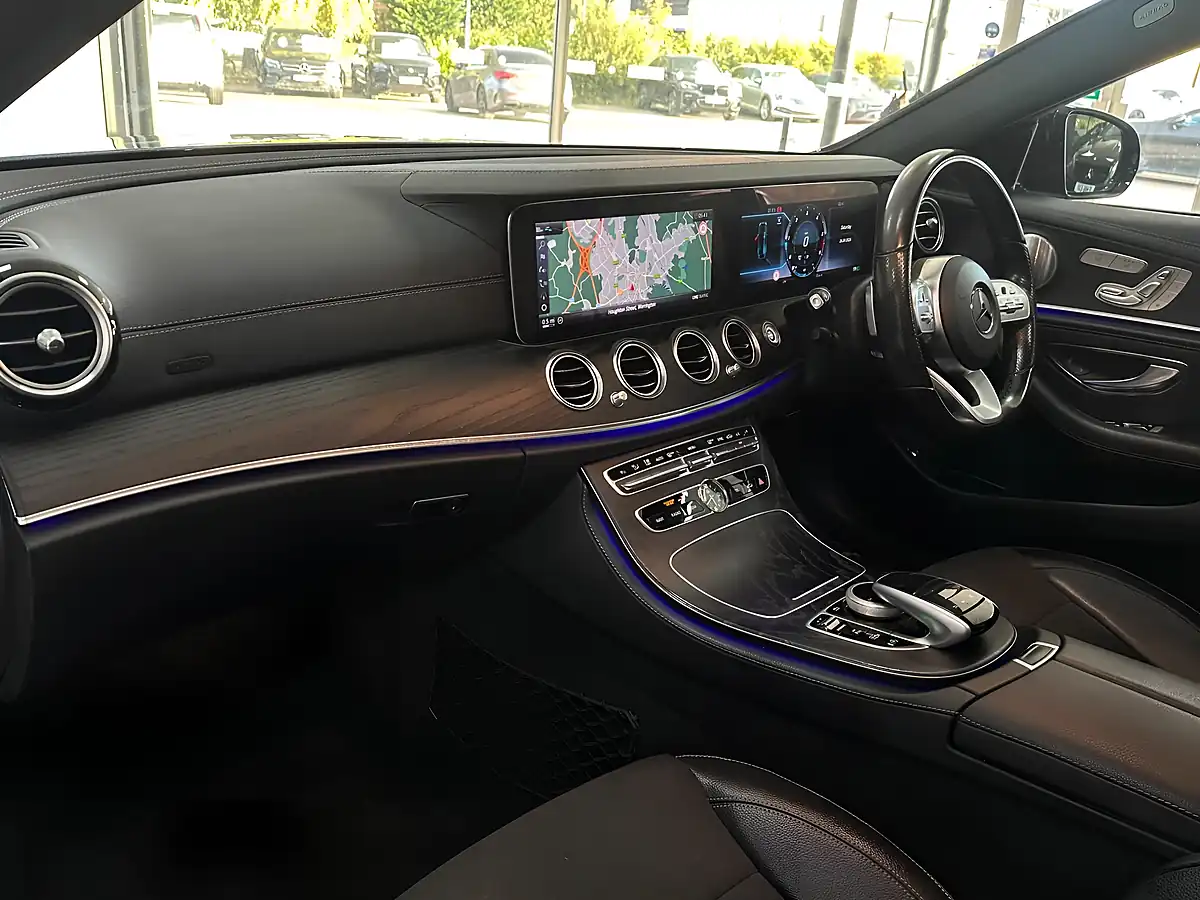 Used 2020 Mercedes-Benz E Class AMG Line Night Edition (premium Plus) Blue - Interior and Exterior details 19