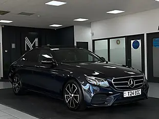 Used 2020 Mercedes-Benz E Class AMG Line Night Edition (premium Plus) Blue - Interior and Exterior details 2