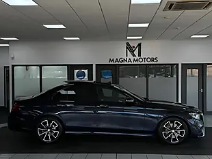 Used 2020 Mercedes-Benz E Class AMG Line Night Edition (premium Plus) Blue - Interior and Exterior details 4