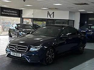 Used 2020 Mercedes-Benz E Class AMG Line Night Edition (premium Plus) Blue - Interior and Exterior details 7
