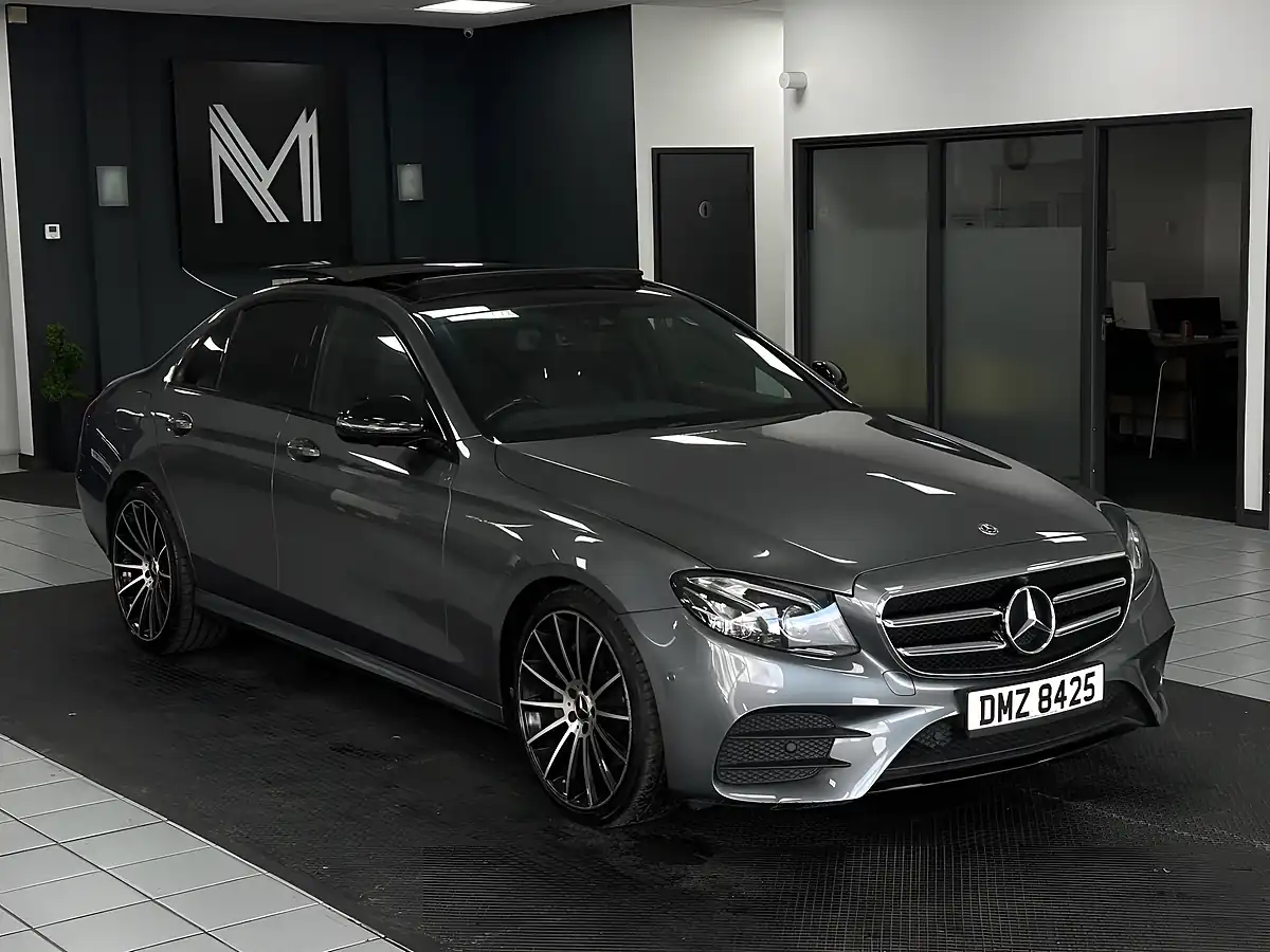 Used 2020 Mercedes-Benz E Class AMG Line Night Edition Premium Plus Grey - Interior and Exterior details 2