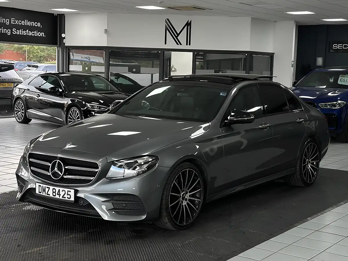 Used 2020 Mercedes-Benz E Class AMG Line Night Edition Premium Plus Grey - Interior and Exterior details 5