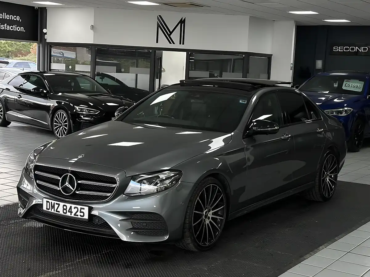 Used 2020 Mercedes-Benz E Class AMG Line Night Edition Premium Plus Grey - Interior and Exterior details 6