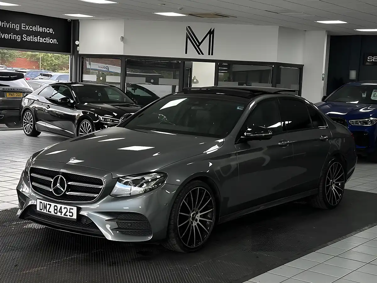 Used 2020 Mercedes-Benz E Class AMG Line Night Edition Premium Plus Grey - Interior and Exterior details 7
