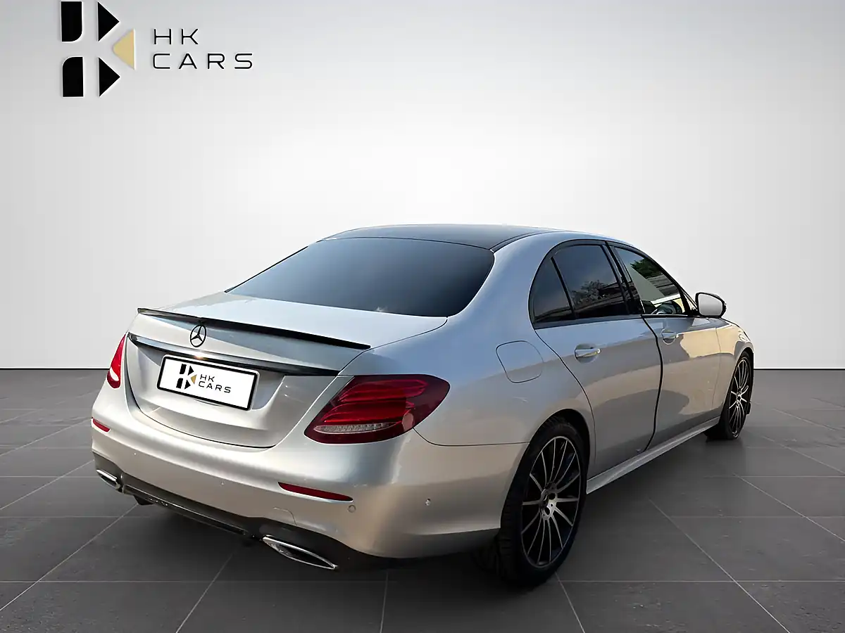 Used 2020 Mercedes-Benz E Class AMG Line Night Edition (premium) Silver - Interior and Exterior details 4