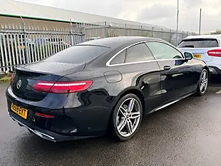 Used 2020 Mercedes-Benz E Class AMG Line Obsidian Black - Interior and Exterior details 6