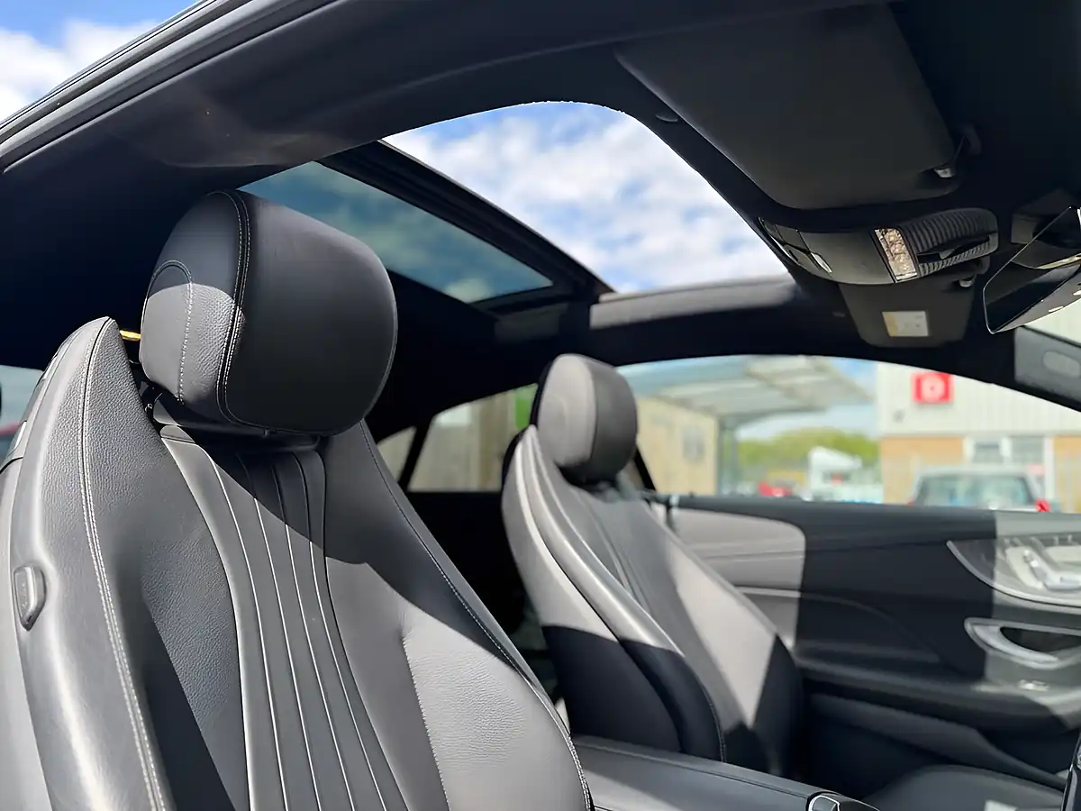 Used 2020 Mercedes-Benz E Class AMG Line Premium Plus Black - Interior and Exterior details 11