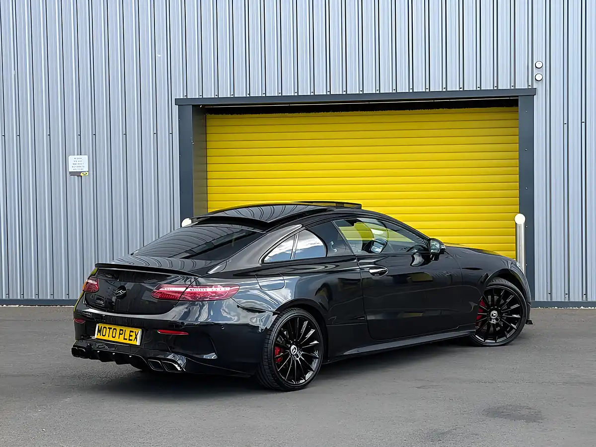 Used 2020 Mercedes-Benz E Class AMG Line Premium Plus Black - Interior and Exterior details 14