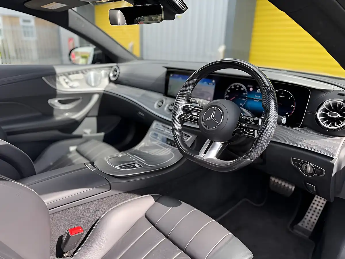 Used 2020 Mercedes-Benz E Class AMG Line Premium Plus Black - Interior and Exterior details 17