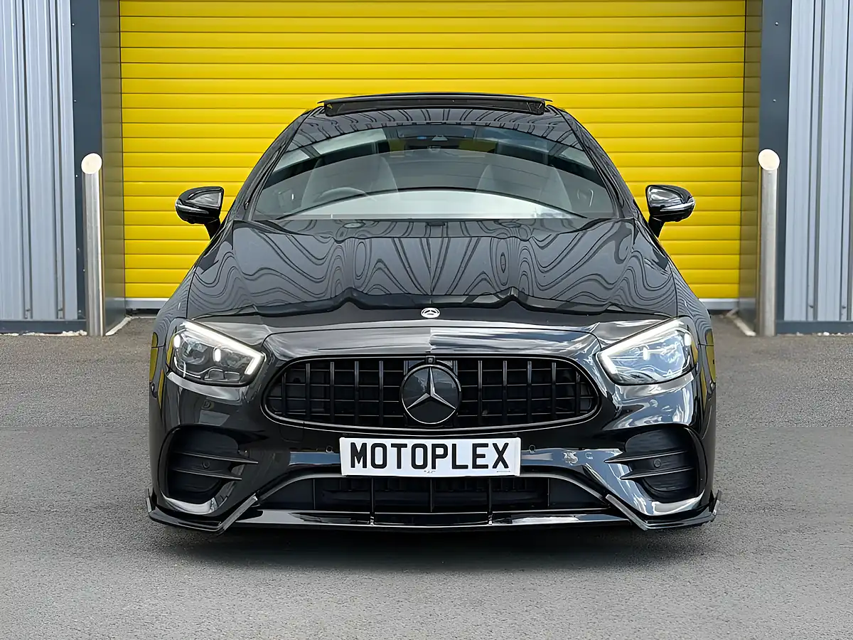 Used 2020 Mercedes-Benz E Class AMG Line Premium Plus Black - Interior and Exterior details 4