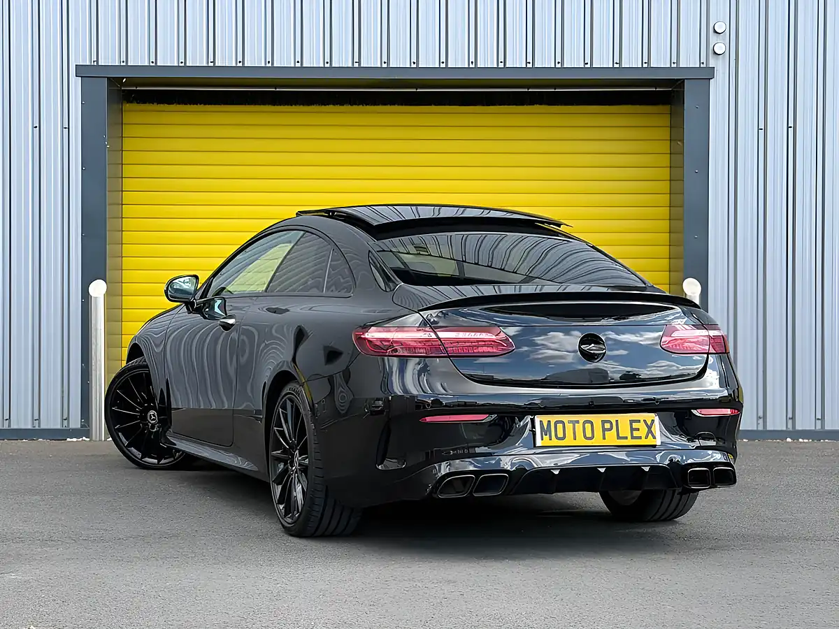 Used 2020 Mercedes-Benz E Class AMG Line Premium Plus Black - Interior and Exterior details 9
