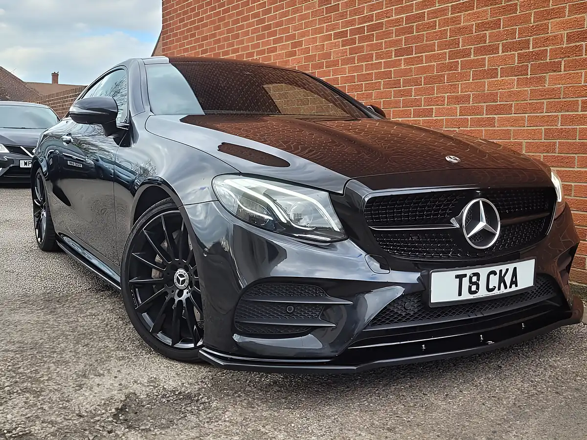 Used 2020 Mercedes-Benz E-Class AMG Line (premium Plus) Black - Interior and Exterior details 14