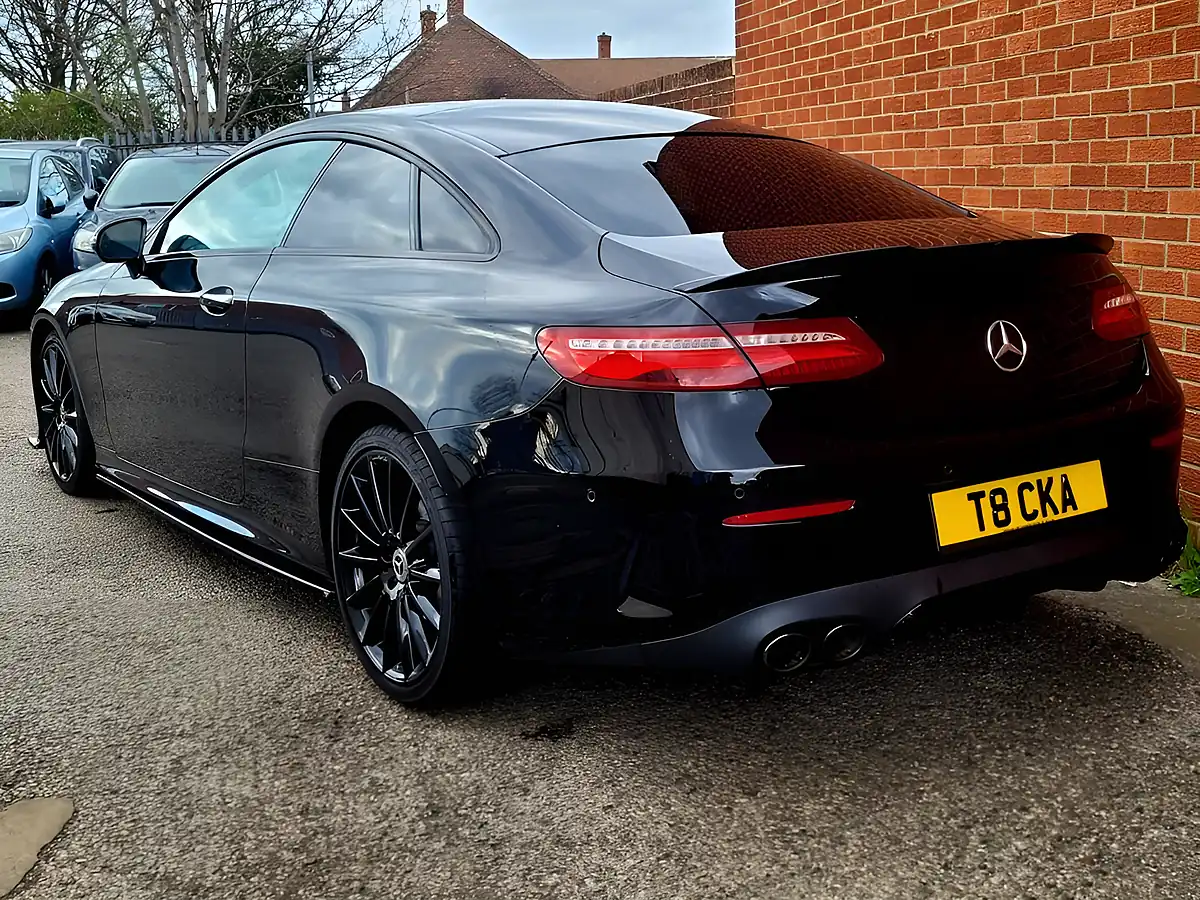 Used 2020 Mercedes-Benz E-Class AMG Line (premium Plus) Black - Interior and Exterior details 4