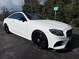 Used 2020 Mercedes-Benz E Class AMG Line (premium Plus) White - Interior and Exterior details 12
