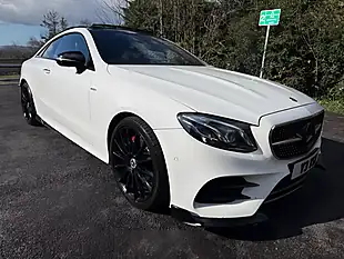 Used 2020 Mercedes-Benz E Class AMG Line (premium Plus) White - Interior and Exterior details 14