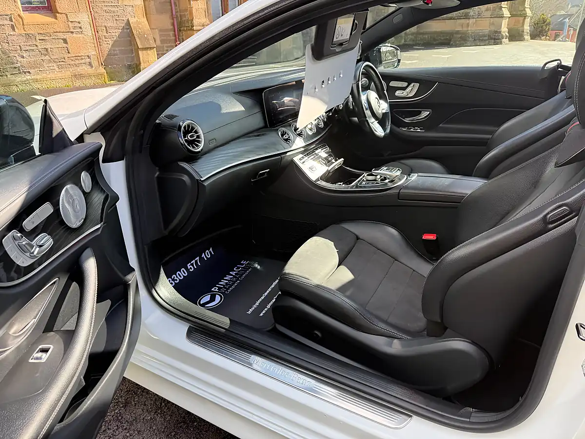 Used 2020 Mercedes-Benz E Class AMG Line (premium Plus) White - Interior and Exterior details 18