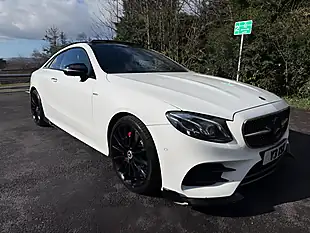 Used 2020 Mercedes-Benz E Class AMG Line (premium Plus) White - Interior and Exterior details 3