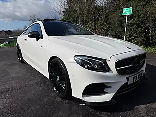 Used 2020 Mercedes-Benz E Class AMG Line (premium Plus) White - Interior and Exterior details 4