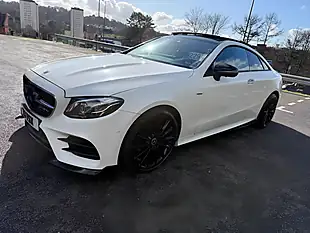 Used 2020 Mercedes-Benz E Class AMG Line (premium Plus) White - Interior and Exterior details 6