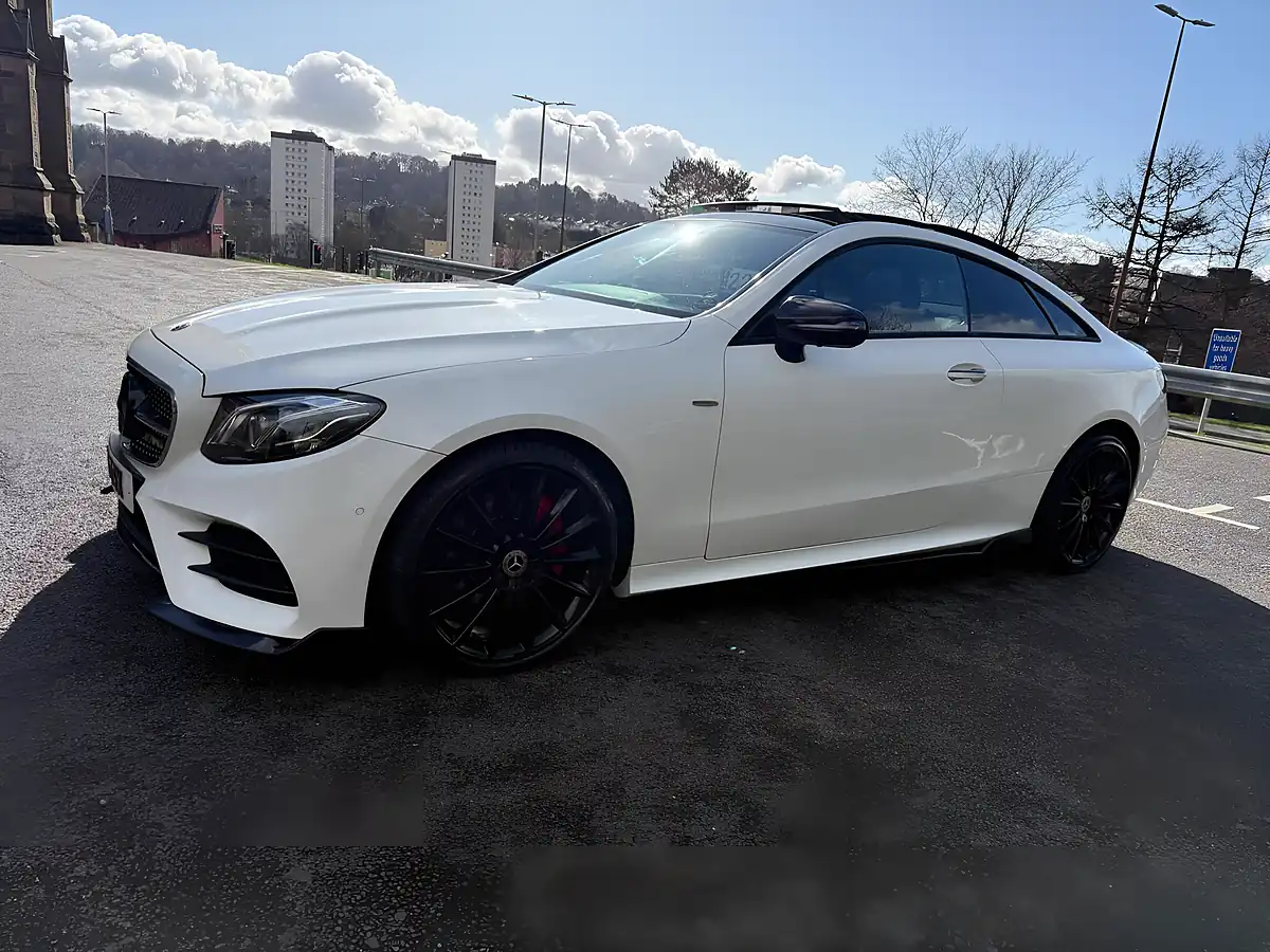 Used 2020 Mercedes-Benz E Class AMG Line (premium Plus) White - Interior and Exterior details 7