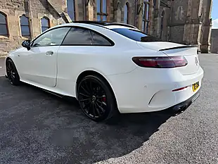 Used 2020 Mercedes-Benz E Class AMG Line (premium Plus) White - Interior and Exterior details 8