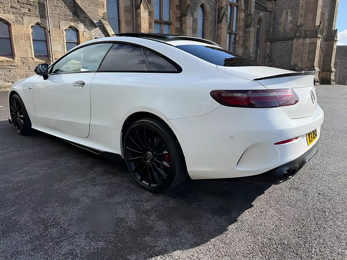 Used 2020 Mercedes-Benz E Class AMG Line (premium Plus) White - Interior and Exterior details 8