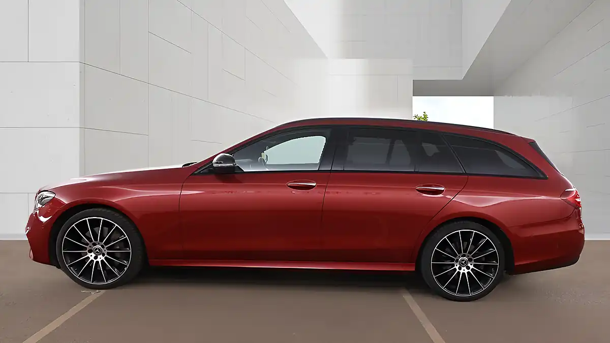 Used 2020 Mercedes-Benz E400 AMG Line Night Edition Premium Plus Hyacinth Red - Interior and Exterior details 13
