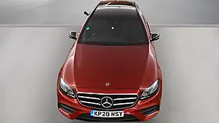 Used 2020 Mercedes-Benz E400 AMG Line Night Edition Premium Plus Hyacinth Red - Interior and Exterior details 14
