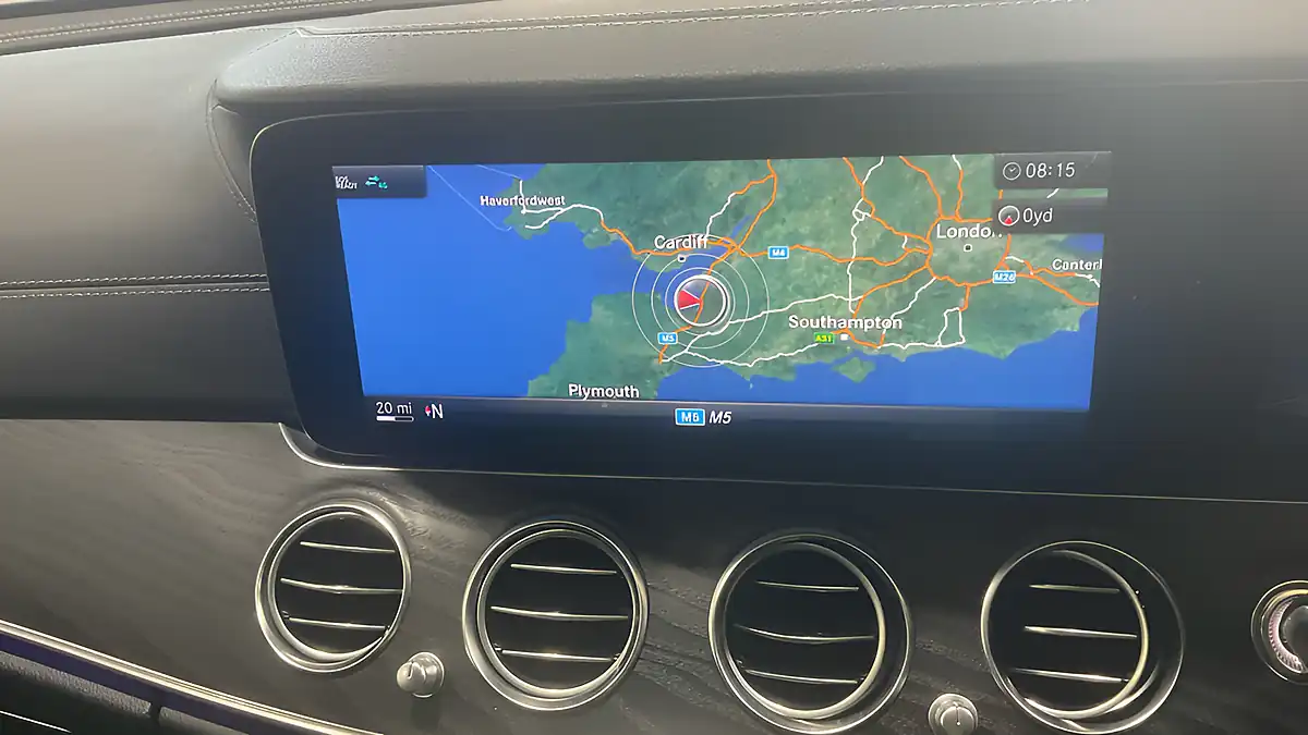 Used 2020 Mercedes-Benz E400 AMG Line Night Edition Premium Plus Hyacinth Red - Interior and Exterior details 20