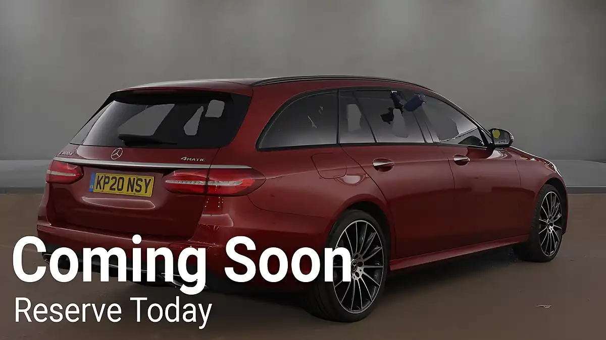 Used 2020 Mercedes-Benz E400 AMG Line Night Edition Premium Plus Hyacinth Red - Interior and Exterior details 5