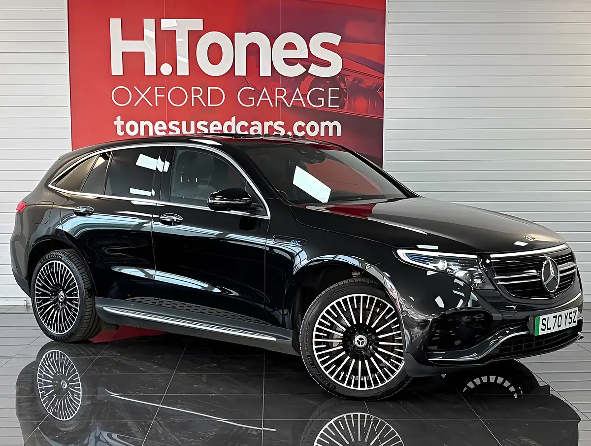 Used 2020 Mercedes-Benz Eqc AMG Line Black - Front View