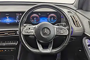 Used 2020 Mercedes-Benz Eqc AMG Line White - Interior and Exterior details 14