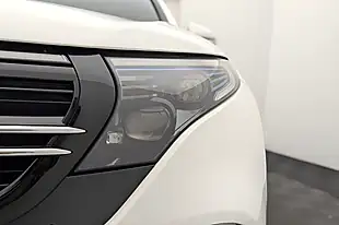 Used 2020 Mercedes-Benz Eqc AMG Line White - Interior and Exterior details 18