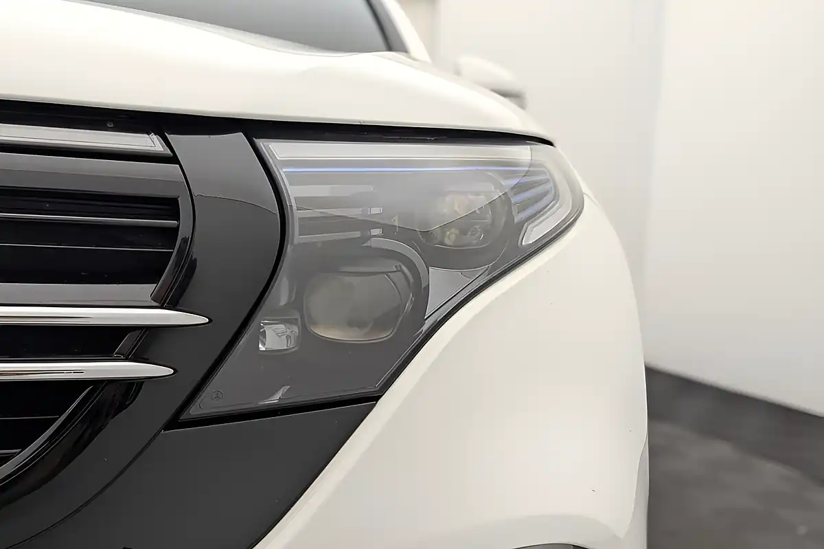 Used 2020 Mercedes-Benz Eqc AMG Line White - Interior and Exterior details 18