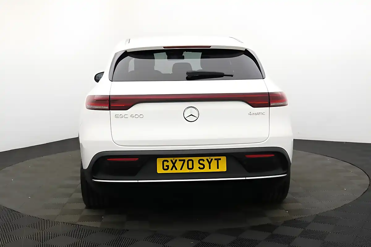 Used 2020 Mercedes-Benz Eqc AMG Line White - Interior and Exterior details 5