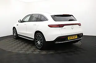 Used 2020 Mercedes-Benz Eqc AMG Line White - Interior and Exterior details 6
